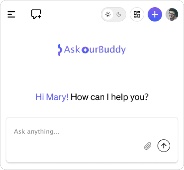 Ask OurBuddy (Your AI Brain)